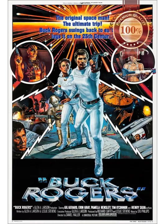 BUCK ROGERS IN THE 25TH CENTURY 1979 ORIGINAL CINEMA MOVIE PRINT PREMIUM POSTER BUCK ROGERS IN THE 25TH CENTURY 1979 ORIGINAL CINEMA MOVIE PRINT PREMIUM POSTER