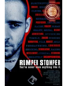 ROMPER STOMPER 1992 90s ORIGINAL OFFICIAL CINEMA FILM MOVIE PRINT PREMIUM POSTER
