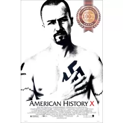 AMERICAN HISTORY X 1998 90s ORIGINAL CINEMA MOVIE FILM PRINT PREMIUM POSTER