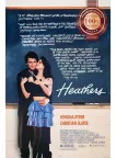 HEATHERS 1989 80s ORIGINAL OFFICIAL CINEMA MOVIE FILM PRINT PREMIUM POSTER