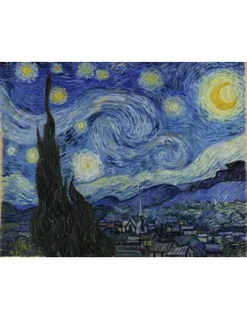 LARGE THE STARRY NIGHT VINCENT VAN GOGH OIL PAINTING ART PRINT PREMIUM POSTER