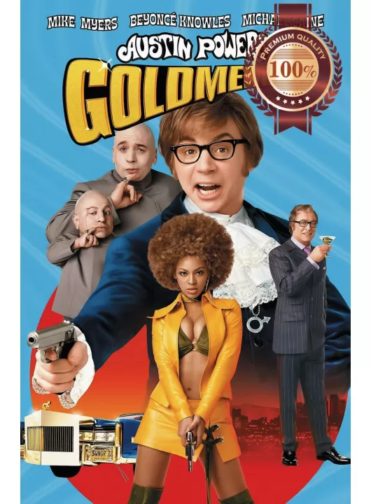 AUSTIN POWERS GOLDMEMBER 2002 MIKE MYERS MOVIE ORIGINAL PRINT PREMIUM POSTER AUSTIN POWERS GOLDMEMBER 2002 MIKE MYERS MOVIE ORIGINAL PRINT PREMIUM POSTER