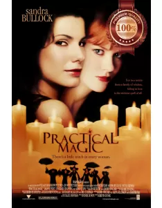PRACTICAL MAGIC 1998 90s ORIGINAL CINEMA MOVIE PRINT PREMIUM POSTER