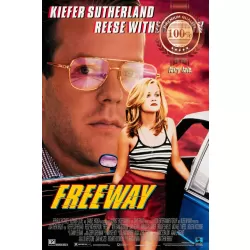 FREEWAY 1996 90s CRIME THRILLER ORIGINAL CINEMA MOVIE PRINT PREMIUM POSTER