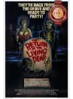 RETURN OF THE LIVING DEAD 1985 80s ORIGINAL CINEMA MOVIE PRINT PREMIUM POSTER RETURN OF THE LIVING DEAD 1985 80s ORIGINAL CINEMA MOVIE PRINT PREMIUM POSTER
