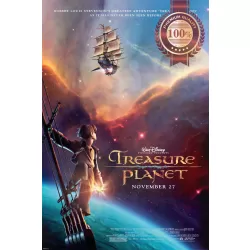 TREASURE PLANET 2002 DISNEY ORIGINAL MOVIE CINEMA PRINT PREMIUM POSTER