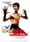 ENTER THE DRAGON 1973 70s BRUCE LEE ORIGINAL CINEMA FILM MOVIE PRINT PREMIUM POSTER