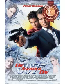 DIE ANOTHER DAY 2002 007 JAMES BOND FILM ORIGINAL CINEMA PRINT PREMIUM POSTER