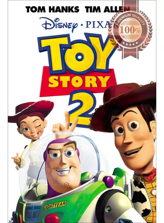 TOY STORY 2 V2 1999 90s ORIGINAL MOVIE CINEMA PRINT PREMIUM POSTER TOY STORY 2 V2 1999 90s ORIGINAL MOVIE CINEMA PRINT PREMIUM POSTER