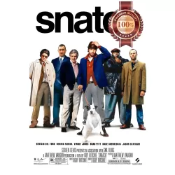 SNATCH 2000 BRAD PITT FILM CAST ORIGINAL CINEMA MOVIE PRINT PREMIUM POSTER