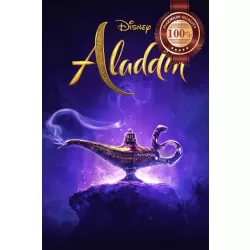 ALADDIN LAMP DISNEY 2019 ORIGINAL OFFICIAL CINEMA MOVIE PRINT PREMIUM POSTER