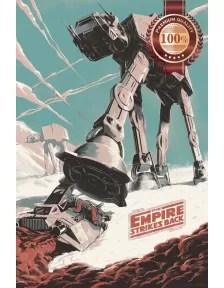 THE EMPIRE STRIKES BACK AT-AT STAR WARS ART FILM MOVIE PRINT PREMIUM POSTER