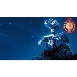 WALL-E SCENE ROBOT LOOKING UP STARS WALL ART PRINT MOVIE FILM PREMIUM POSTER