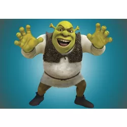 SHREK 2 FOREVER AFTER CHARACTER FILM MOVIE WALL ART PRINT - PREMIUM POSTER