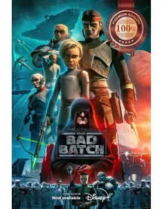 THE BAD BATCH ANIMATED STAR WARS 2021 ORIGINAL MOVIE CINEMA PRINT PREMIUM POSTER