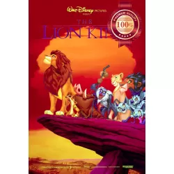 THE LION KING 1994 90s DISNEY CARTOON CLASSIC FILM MOVIE ART PRINT  PREMIUM POSTER