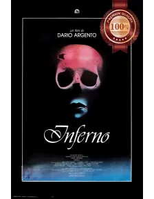 INFERNO 1980 80s SKULL ORIGINAL CINEMA MOVIE FILM ART PRINT PREMIUM POSTER