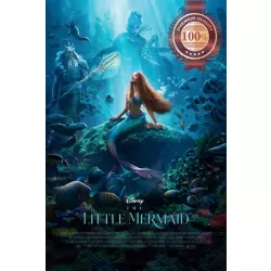 THE LITTLE MERMAID 2023 DISNEY ORIGINAL CINEMA MOVIE FILM PRINT PREMIUM POSTER