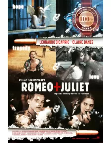 ROMEO & JULIET V2 AND + 1996 ORIGINAL OFFICIAL CINEMA MOVIE PRINT PREMIUM POSTER