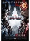 CAPTAIN AMERICA CIVIL WAR 2016 FILM MOVIE ORIGINAL CINEMA PRINT PREMIUM POSTER