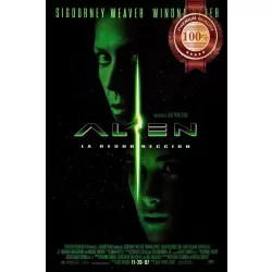 ALIEN RESURRECTION 1997 90s ORIGINAL CINEMA MOVIE FILM PRINT PREMIUM POSTER