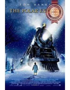 THE POLAR EXPRESS 2004  ORIGINAL OFFICIAL CINEMA MOVIE PRINT PREMIUM POSTER